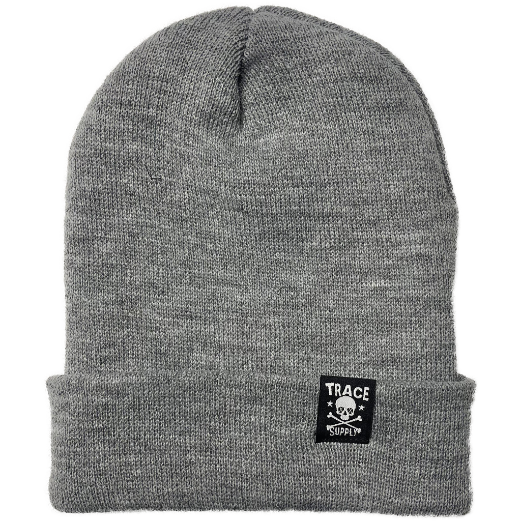 Skull Beanie (Grey)